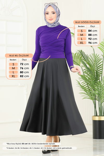 A.Y.D. - بلوز أرجواني 4725AYD574-MS - 371828