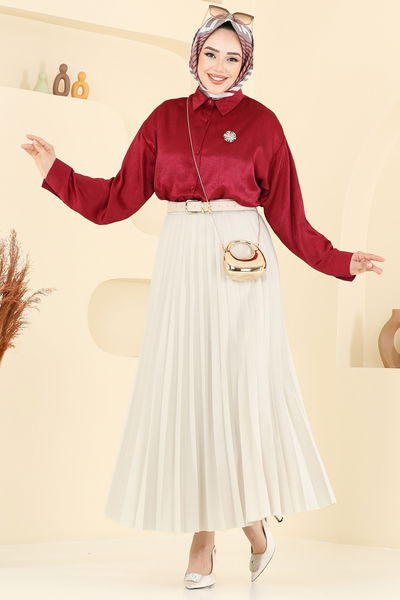 N.F.C. - البلوز والقمصان خمري 5296NFC1010-MS - 387287