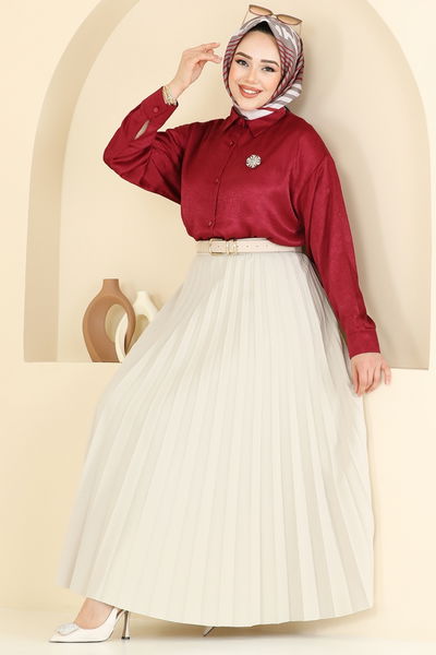 N.F.C. - البلوز والقمصان خمري 5296NFC1010-MS - 387288