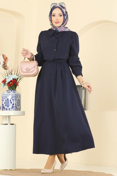 S.L. - Bolero Detay Etekli Takım 2745SL432-MS Laci