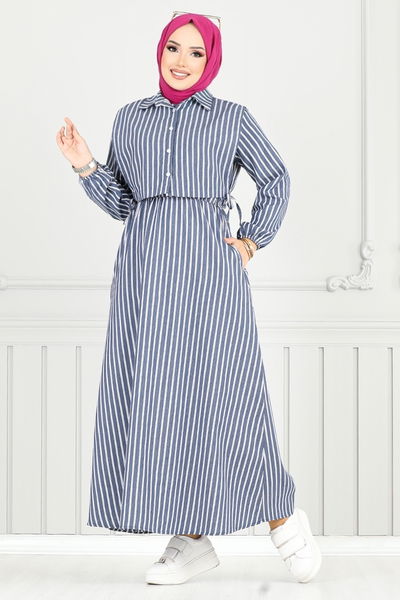 MRV Z.N.K. - Bolero Görünümlü Elbise 4735ZNK903-M Laci