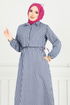 Bolero Görünümlü Elbise 4735ZNK903-M Laci - Thumbnail