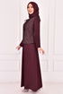 Bolerolu Robe Bourgogne MAMAN2441 - Thumbnail