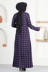 Bouton Détail Robe LM 1566 Lilas - Thumbnail