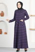 Bouton Détail Robe LM 1566 Lilas - Thumbnail