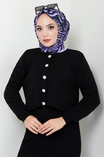 MRV U.Z. - Button Detailed Team 4600UZ1029-M Black - 346336