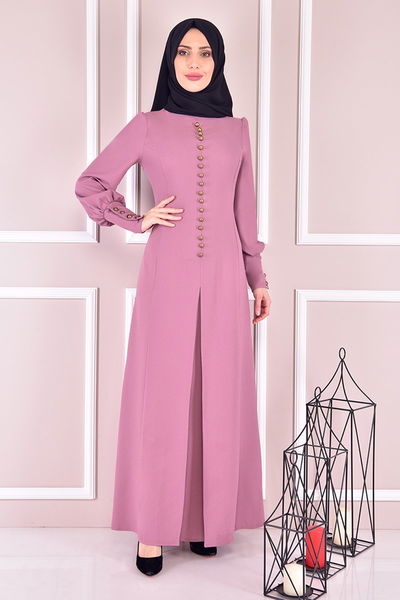 ASM - Buttoned Dress Rose Kurusu ASM21510 - 224573
