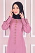 Buttoned Dress Rose Kurusu ASM21510 - Thumbnail