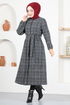 Buttoned Up Cap MSL6865 Anthracite - Thumbnail