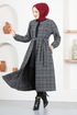 Buttoned Up Cap MSL6865 Anthracite - Thumbnail