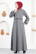 Buttoned Up Ferace MSL19045 Grey - Thumbnail