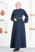 Buttoned Up Ferace MSL19045 Navy blue - Thumbnail