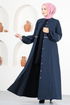 Buttoned Up Ferace MSL19045 Navy blue - Thumbnail