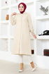 Buttoned Up Shirt NFC5164 Beige - Thumbnail