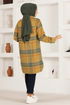 Buttoned Up Tunic PLV3520 Mustard - Thumbnail