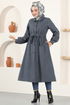 Cachet Manteau FIN5548 Anthracite - Thumbnail