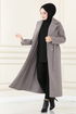 Cachet Manteau LM 5966 Gris - Thumbnail