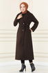 Cachet Manteau LM 5966 Marron - Thumbnail