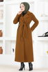 Cachet Manteau LM 5966 Taba - Thumbnail