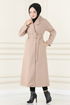 Cachet Manteau LM 5966 Taupe - Thumbnail