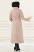 Cachet Manteau LM 5966 Taupe - Thumbnail