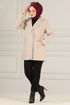 Cachet Manteau MSS5050 Taupe - Thumbnail