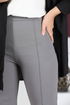 Caoutchouté Pantalon Numéro de modèle: MSL5730 Gris - Thumbnail