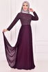 Cape Abendkleid Mürüm ASM2450 - Thumbnail