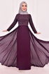 Cape Abendkleid Mürüm ASM2450 - Thumbnail