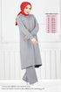 Capuche Aérobie Équipe Numéro de pièce 349DVL897-M Gris - Thumbnail