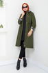 Capuche Bondit Trench-coat MSS1001-M Kaki - Thumbnail