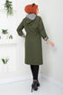 Capuche Bondit Trench-coat MSS1001-M Kaki - Thumbnail