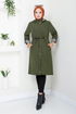 Capuche Bondit Trench-coat MSS1001-M Kaki - Thumbnail