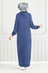 Capuche Le Sport Robe 13368ETT902-L Indigo - Thumbnail