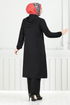Capuche Linge Équipe Numéro de pièce 824OZR1047-M Noir - Thumbnail