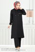 Capuche Linge Équipe Numéro de pièce 824OZR1047-M Noir - Thumbnail