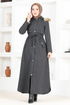 Capuche Manteau Numéro de modèle: MSL8057 Anthracite - Thumbnail