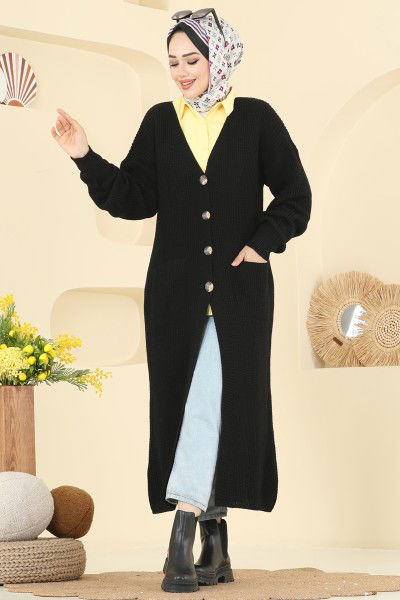 A.Y.D. - Cardigan 2729AYD574-MS Black