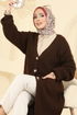 Cardigan 2729AYD574-MS Brown - Thumbnail