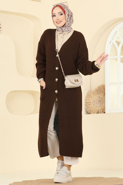 A.Y.D. - Cardigan 2729AYD574-MS Brown - 403636