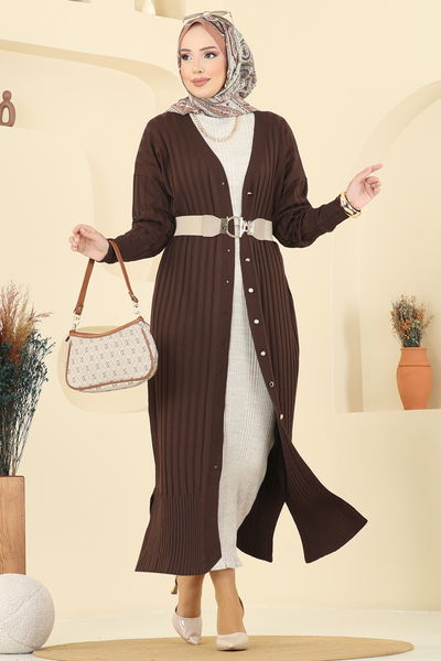 B.R.Z - Cardigan 3257BRZ597-MS Bitter Brown - 399266