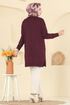 Cardigan 6031UZ662-MS Burgundy - Thumbnail