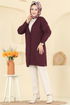 Cardigan 6031UZ662-MS Burgundy - Thumbnail