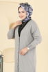 Cardigan 6031UZ662-MS Gray - Thumbnail