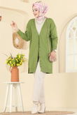 U.Z. - Cardigan 6031UZ662-MS Oil Green
