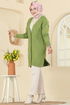 Cardigan 6031UZ662-MS Oil Green - Thumbnail