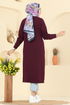 Cardigan 6038TEG847-MS Burgundy - Thumbnail