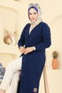 Cardigan 6038TEG847-MS Navy Blue - Thumbnail