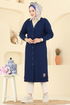 Cardigan 6038TEG847-MS Navy Blue - Thumbnail