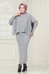 Cavaliers Tricots Robe 6001UZ1029-M Gris - Thumbnail